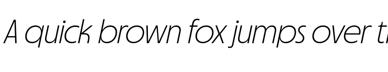 Preview of MD Nichrome Test Thin Oblique font