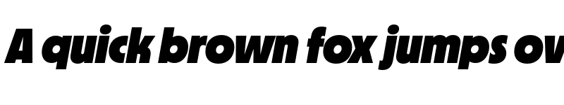 Preview of MD Nichrome Test Ultra Oblique font