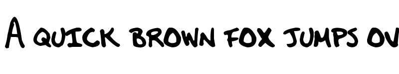 Preview of MDBurnette Regular font