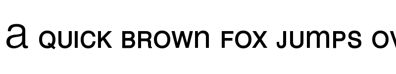 Preview of MEAN 26 Sans Regular font