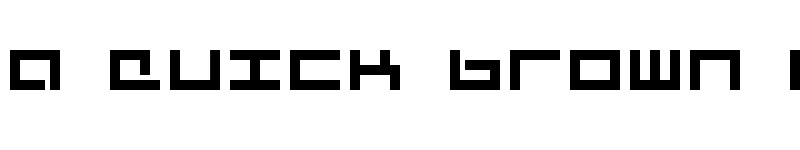 Preview of Mecha Regular font