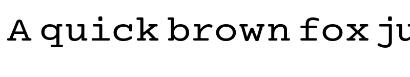 Preview of Mechanical Extended font