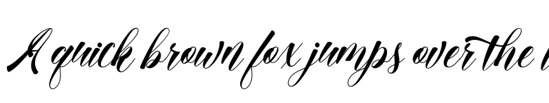 Preview of medina script Regular font