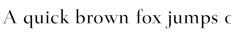 Preview of Medio Roman font