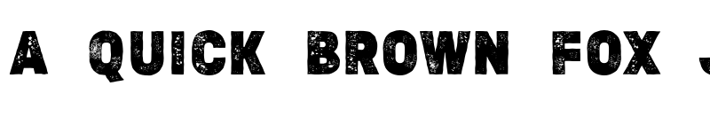 Preview of MEDIO VINTAGE ROUGH Regular font