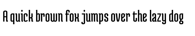 Preview of Medula One Regular font