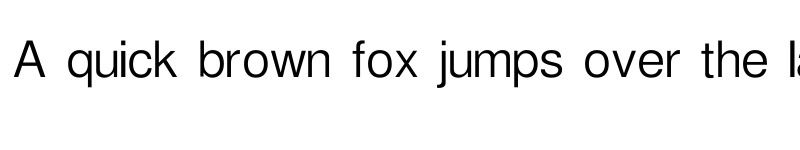 Preview of Meera Regular font