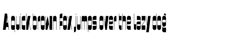 Preview of Megabase Regular font