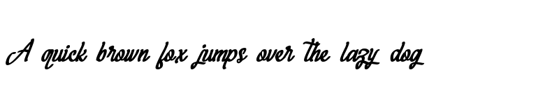 Preview of Megahunt Regular font