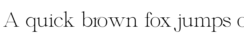 Preview of Megans Regular font