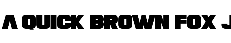 Preview of Megapunch Regular font