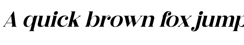 Preview of Megasta Signateria Serif Italic font