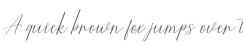 Preview of Megastina Regular font