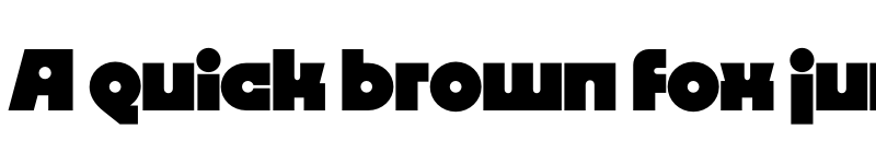 Preview of Megazoid Regular font