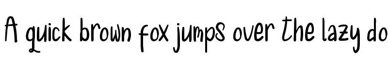 Preview of Meghalloria Regular font