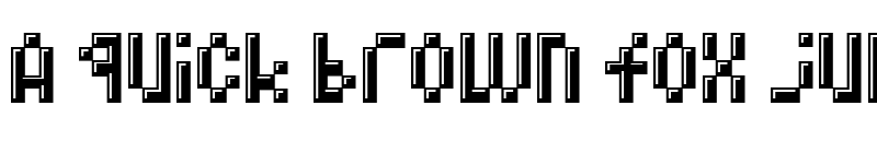 Preview of MEGZ Regular font