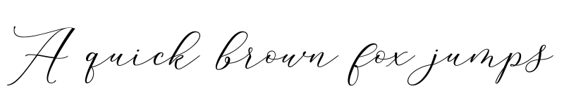 Preview of Melinda Script Regular font