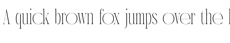 Preview of Meliodash Regular font