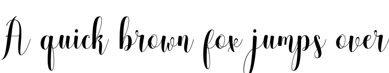 Preview of melisca demo Regular font