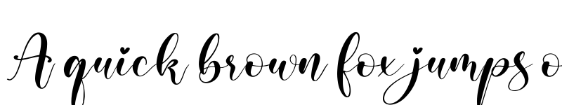 Preview of Melisty Patria Regular font