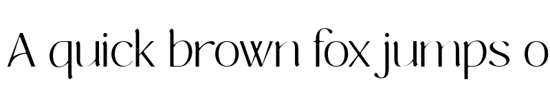 Preview of Melkia Starlight Regular font