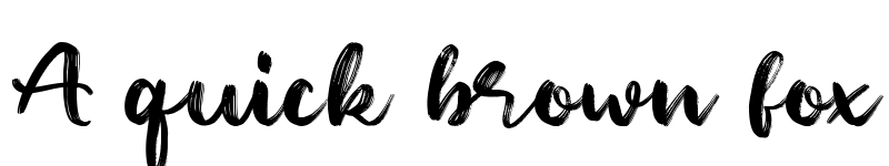 Preview of Mella Nissa Regular font