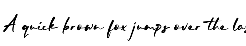 Preview of Mellodia Regular font