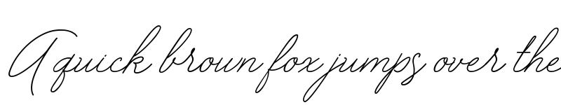 Preview of Mellow Line Regular font