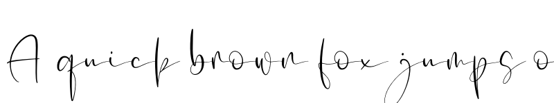 Preview of Mellyani Script Regular font