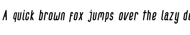 Preview of melowest Italic font
