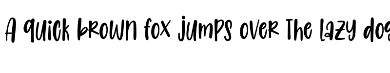 Preview of Melted Cheese Regular font