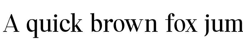 Preview of Memogram Regular font