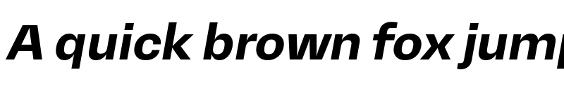 Preview of Mena Grotesk Bold Italic font
