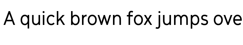 Preview of Menca Medium font