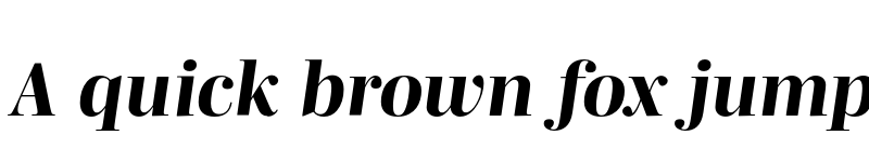 Preview of Mencken Std Head ExtraBold Italic font
