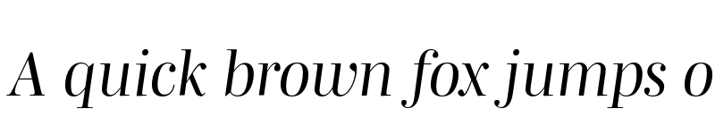 Preview of Mencken Std Head Italic font