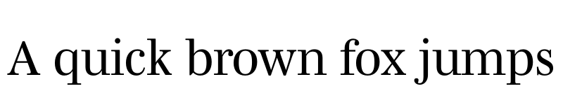 Preview of Mencken Std Regular font