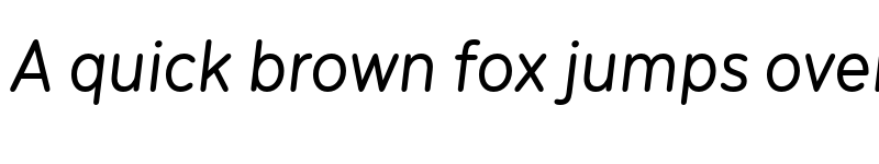 Preview of Menco Medium Italic font