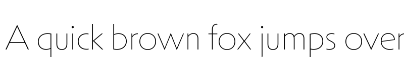 Preview of Mendl Sans Dawn Hair font