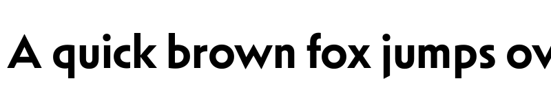 Preview of Mendl Sans Dawn SemiBold font