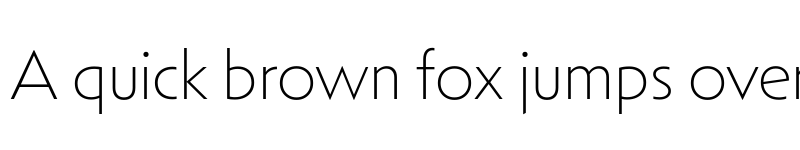 Preview of Mendl Sans Dawn Thin font