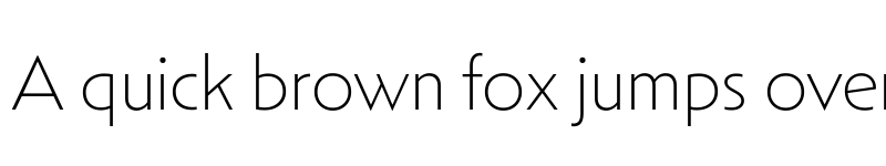 Preview of Mendl Sans Dusk Thin font