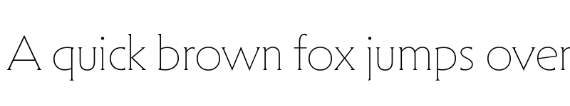 Preview of Mendl Serif Trial Dawn Hair font