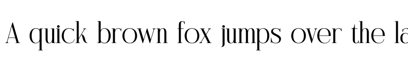 Preview of Menistra Regular font