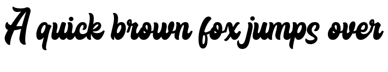 Preview of Menlawai Regular font