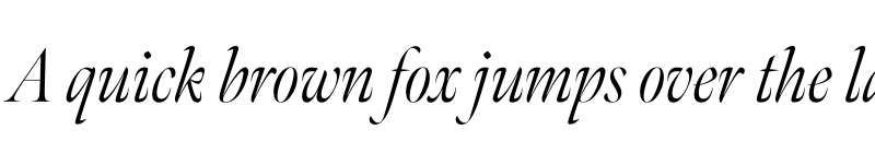 Preview of Meno Banner Condensed Light Italic font