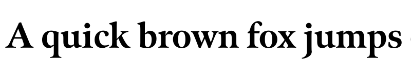 Preview of Meno Display Extra Bold font