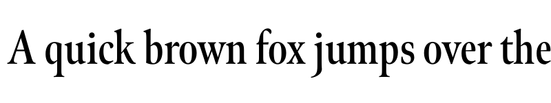 Preview of Meno Display Extra Condensed Semi Bold font