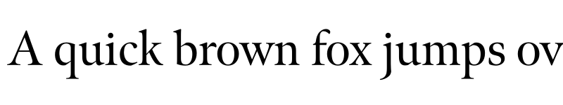 Preview of Meno Display Regular font