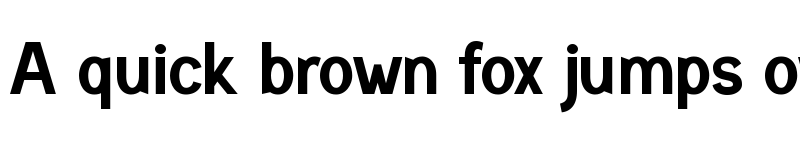 Preview of Menta Sans Bold font